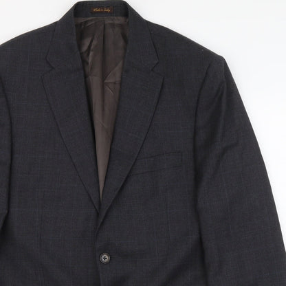 Mens UK Size L Marks and Spencer Regular Grey Suit Jacket