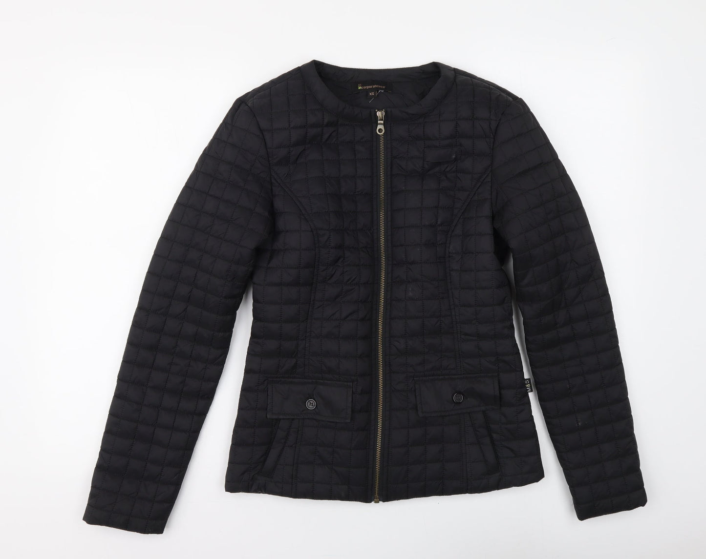 Womens UK Size XS Incorporatewear Black Jacket