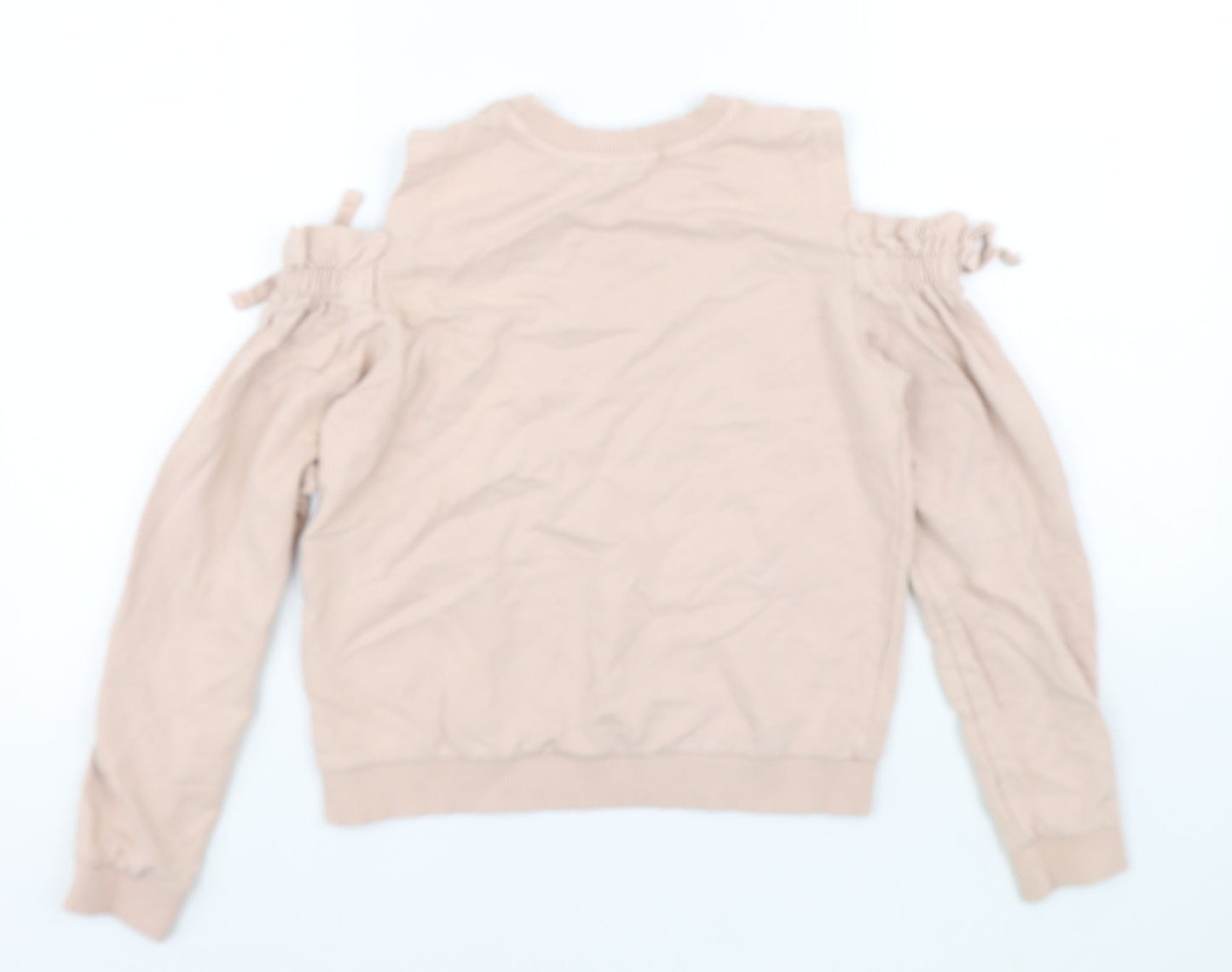 Candy Girls Pink Cotton Pullover Sweatshirt Size 13 Years