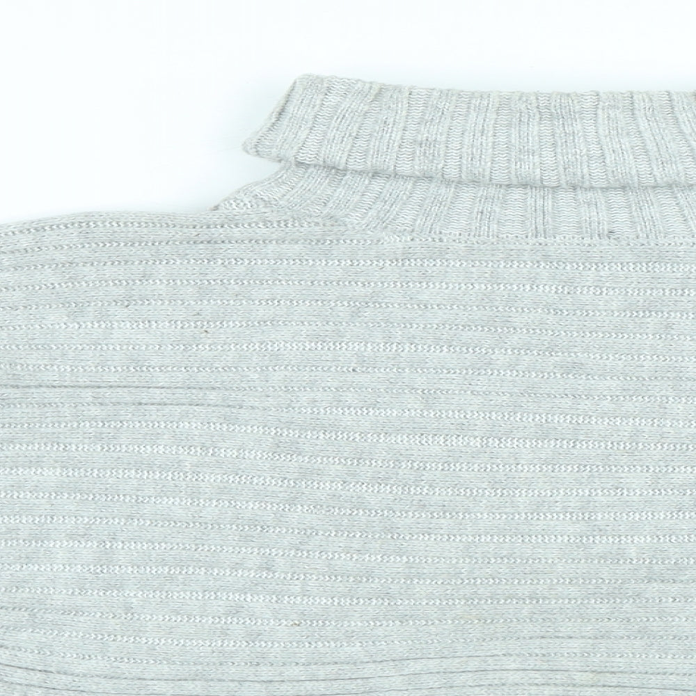Womens UK Size S New Look Grey Pullover Jumper