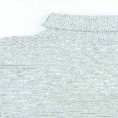 Womens UK Size S New Look Grey Pullover Jumper