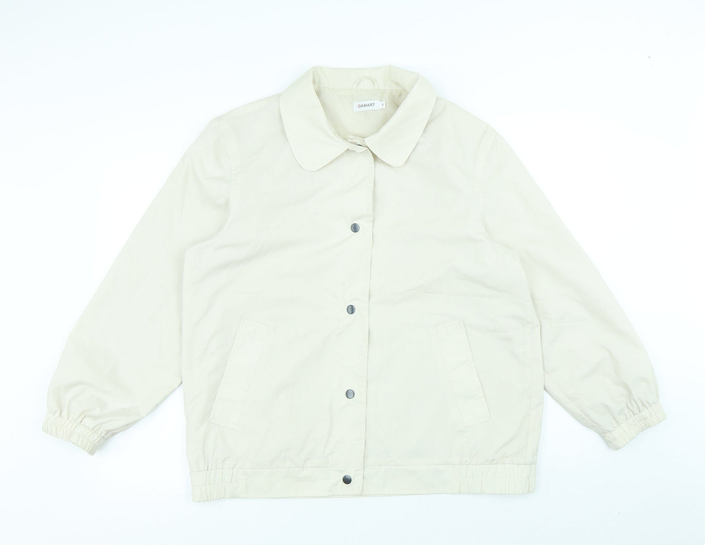 Damart Womens Beige Jacket Size 16 Button