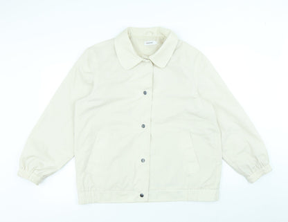 Damart Womens Beige Jacket Size 16 Button