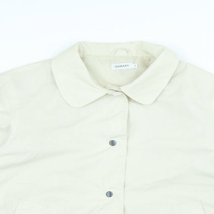 Damart Womens Beige Jacket Size 16 Button