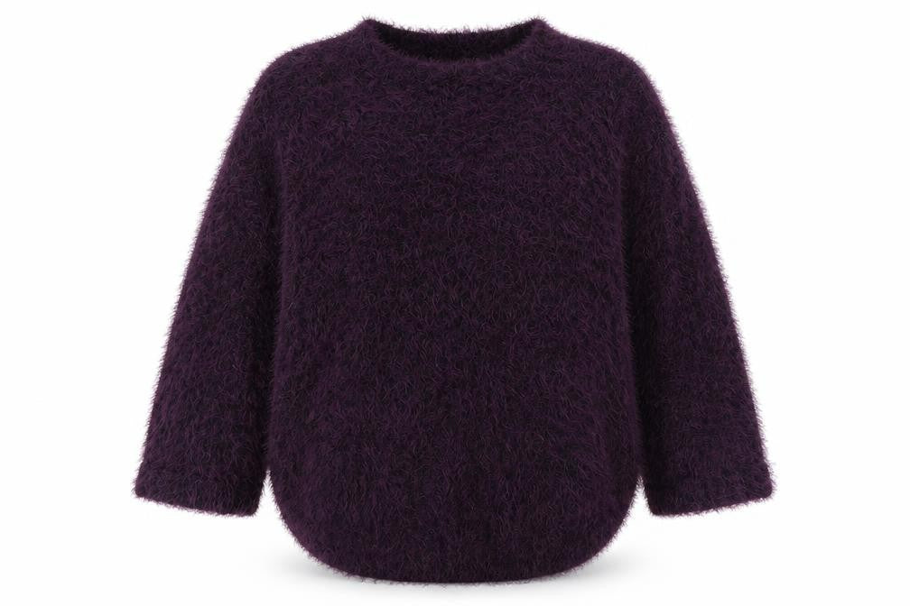Womens UK Size M Bonmarché Purple Pullover Jumper