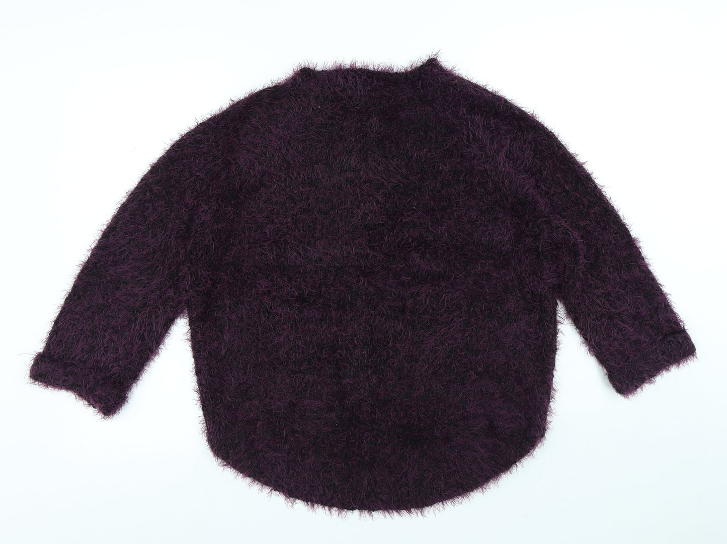 Womens UK Size M Bonmarché Purple Pullover Jumper