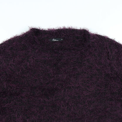 Womens UK Size M Bonmarché Purple Pullover Jumper