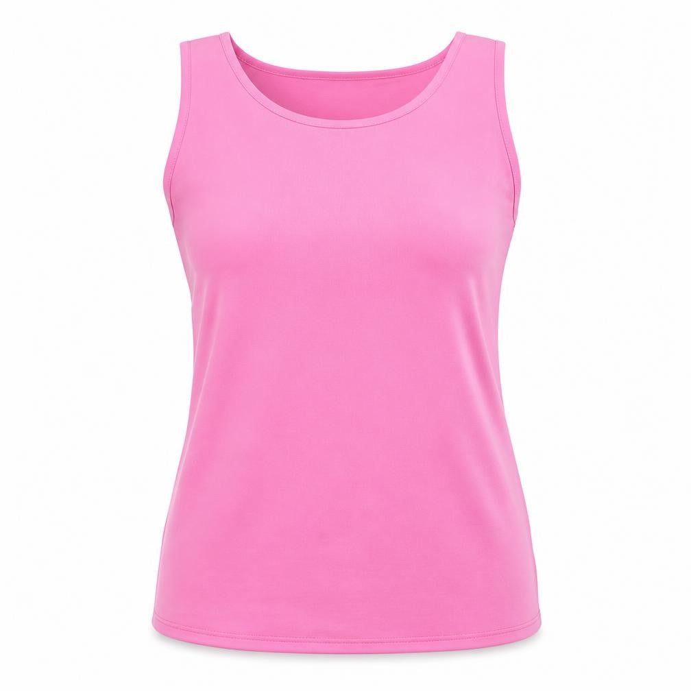 Womens UK Size 14 SARA WOMAN Pink Basic Tank