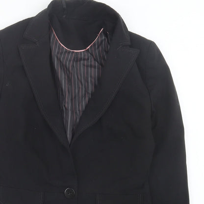 Womens UK Size 10 Dorothy Perkins Black Jacket