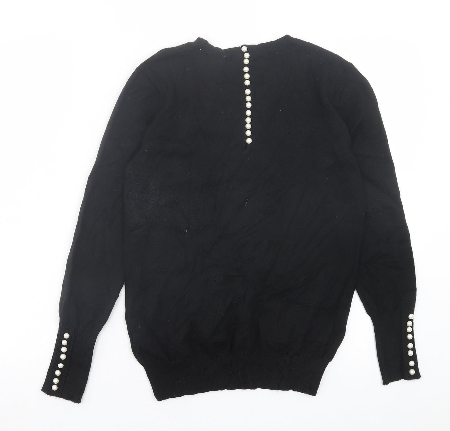 Womens UK Size S Savida Black Pullover Jumper
