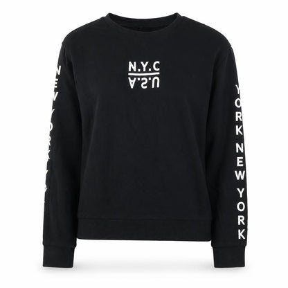 Womens UK Size XS Divided by H&M Black Pullover Sweatshirt