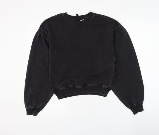 Womens UK Size XS Divided by H&M Grey Pullover Sweatshirt