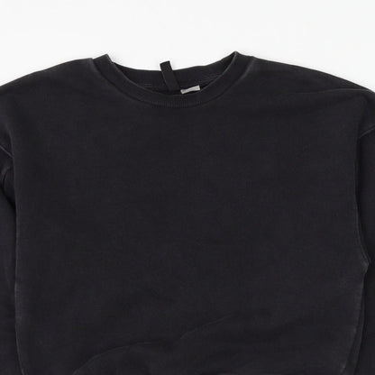 Womens UK Size XS Divided by H&M Grey Pullover Sweatshirt