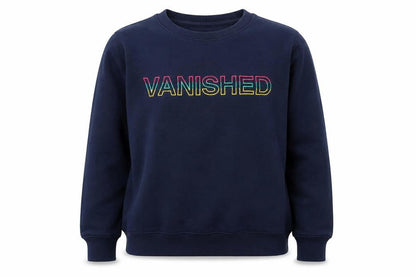 Womens UK Size S Pull&Bear Blue Pullover Sweatshirt