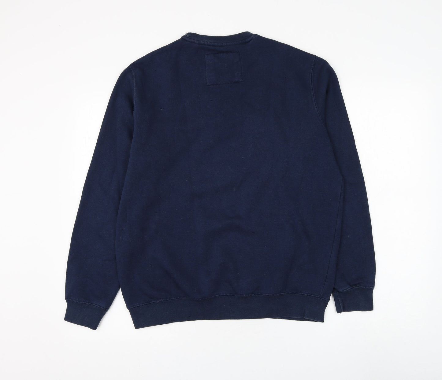 Womens UK Size S Pull&Bear Blue Pullover Sweatshirt
