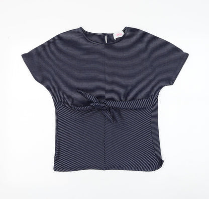 Womens UK Size M Savida Blue Basic T-Shirt
