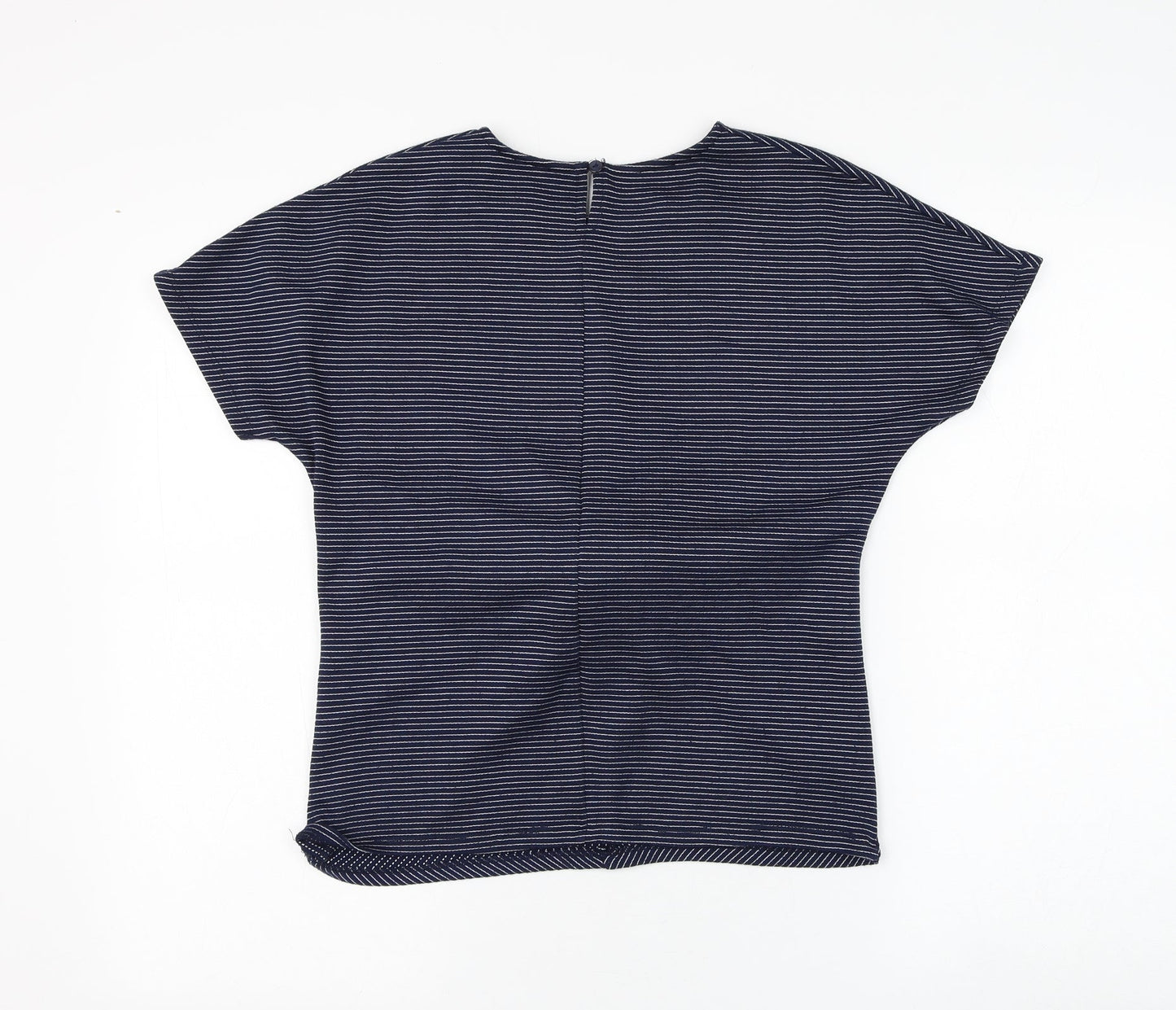Womens UK Size M Savida Blue Basic T-Shirt