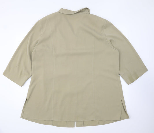 Womens UK Size 24 Marcona Beige Jacket