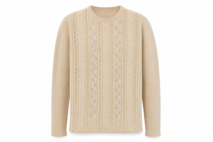 Womens UK Size L Jan Eva Brown Pullover Jumper