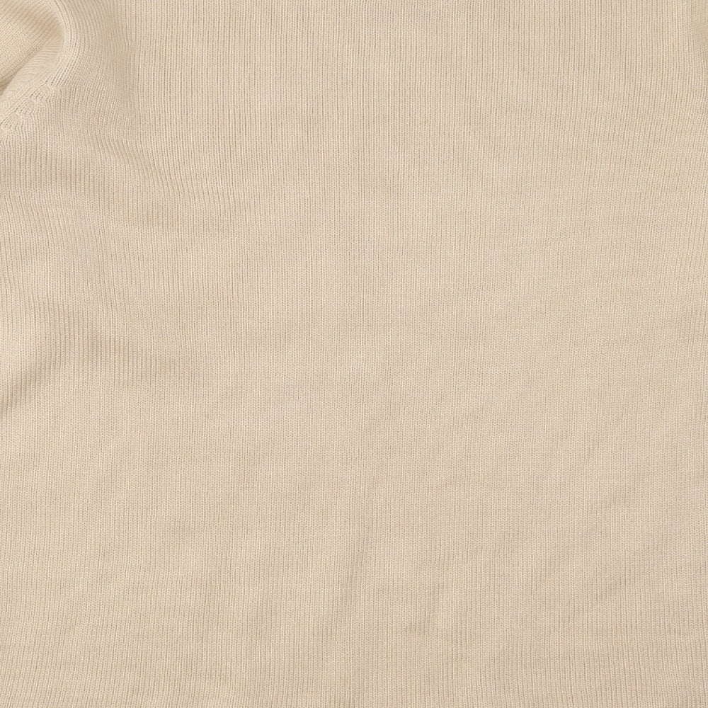Womens UK Size L Jan Eva Brown Pullover Jumper