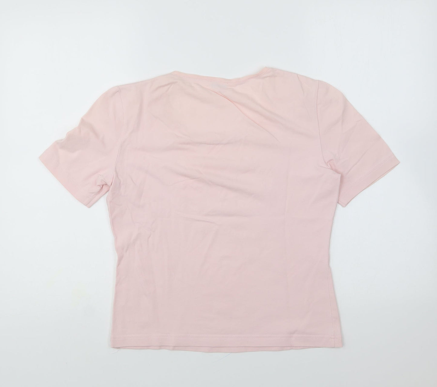 Womens UK Size 12 Gerry Weber Pink Basic T-Shirt