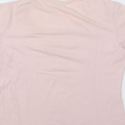 Womens UK Size 12 Gerry Weber Pink Basic T-Shirt