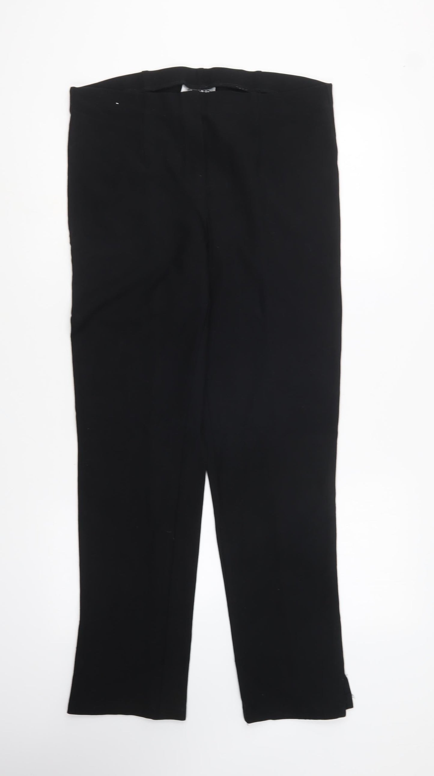 Womens UK Size 34 in Gerard Regular Fit  Black Trousers