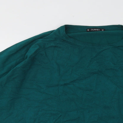 Womens UK Size 2XL Dunnes Stores Green Pullover Jumper