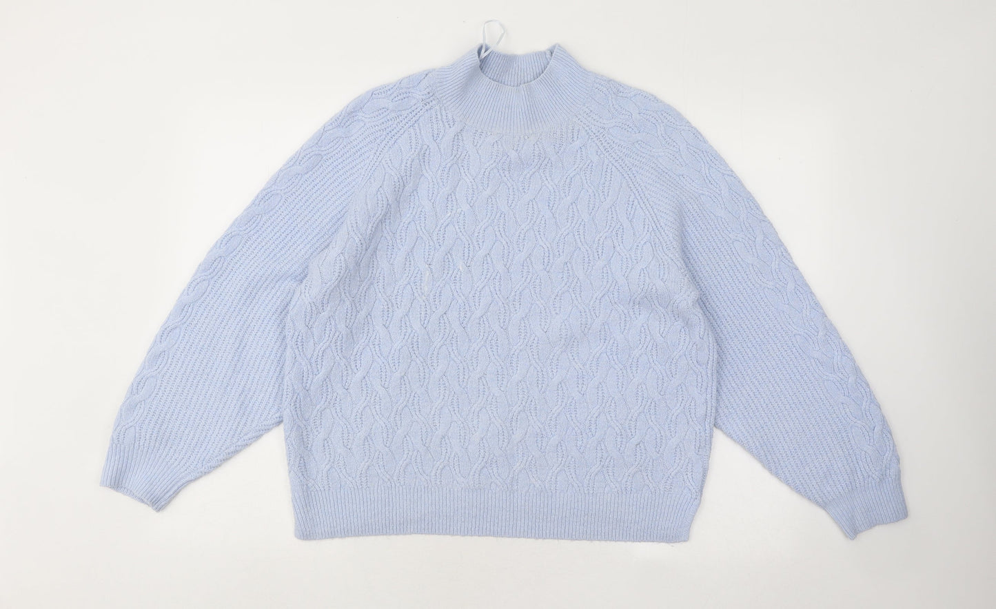 Womens UK Size M Dunnes Stores Blue Pullover Jumper