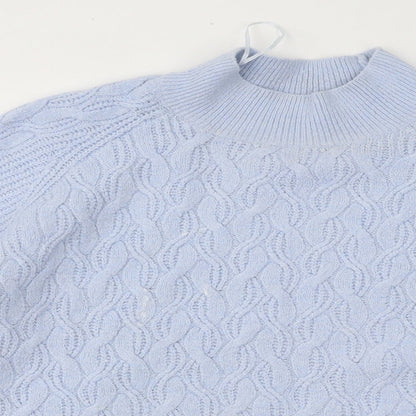 Womens UK Size M Dunnes Stores Blue Pullover Jumper