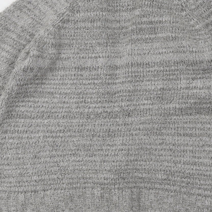 Womens UK Size 12 Cherokee Grey Cardigan Jumper