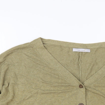 Womens UK Size L Per Una Beige Cardigan Jumper