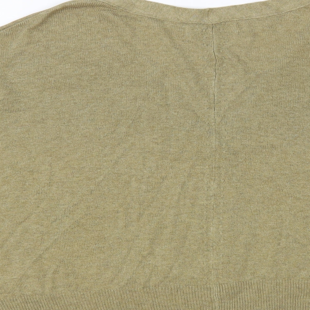 Womens UK Size L Per Una Beige Cardigan Jumper