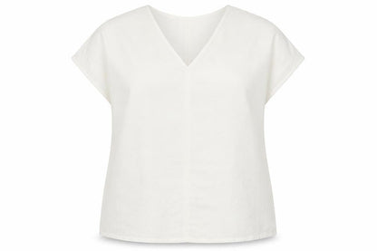 Womens UK Size 14 Primark White Basic Blouse