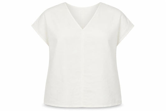 Womens UK Size 14 Primark White Basic Blouse