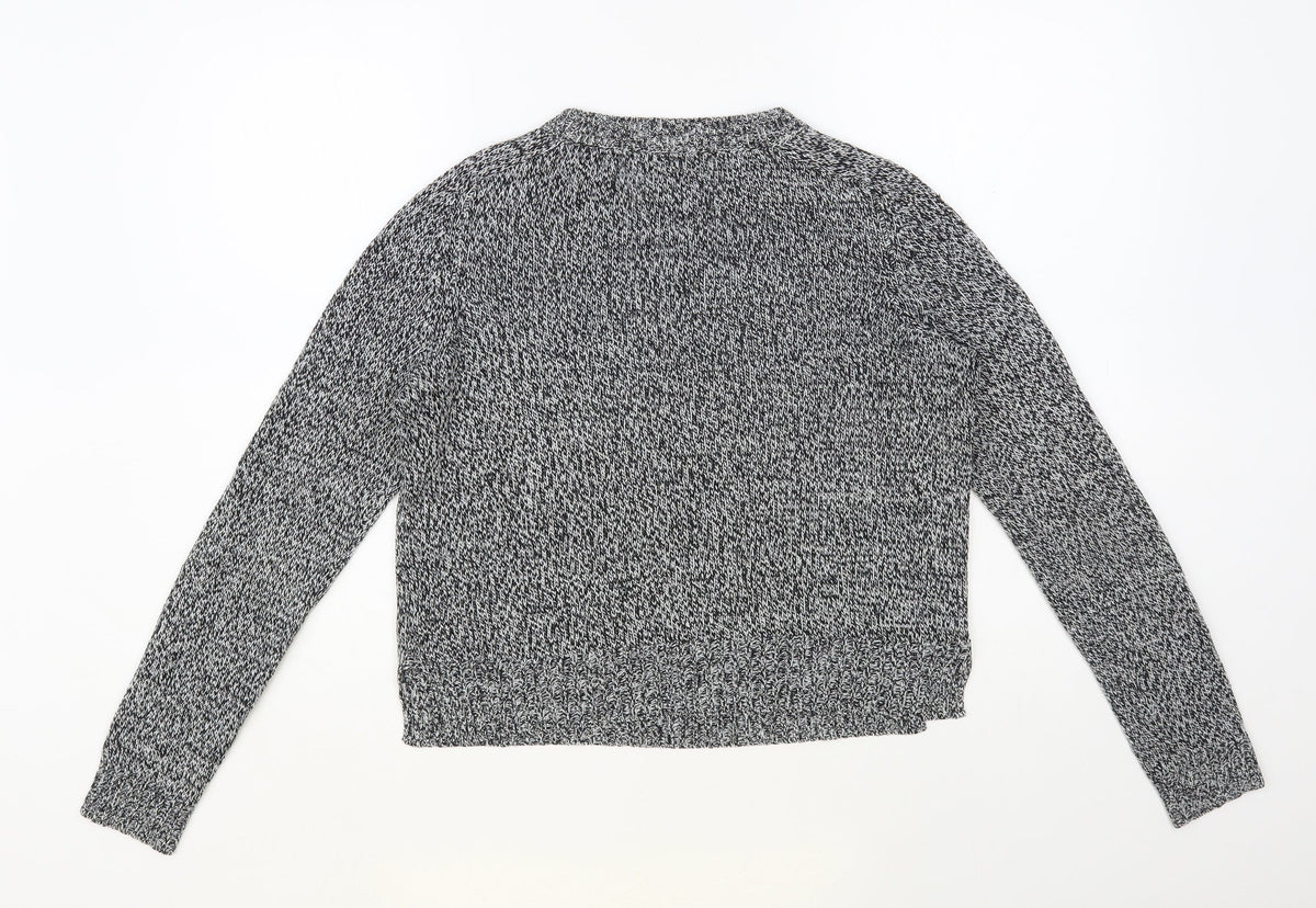 Womens UK Size XS H&M Grey Pullover Jumper