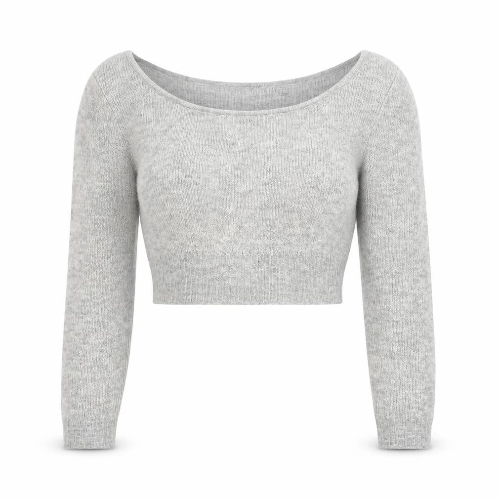 Womens UK Size M PRETTYLITTLETHING Grey Pullover Jumper