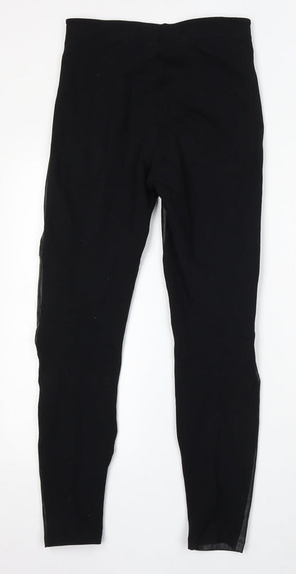 Womens UK Size 10 Marks and Spencer Regular Fit Jegging Black Trousers