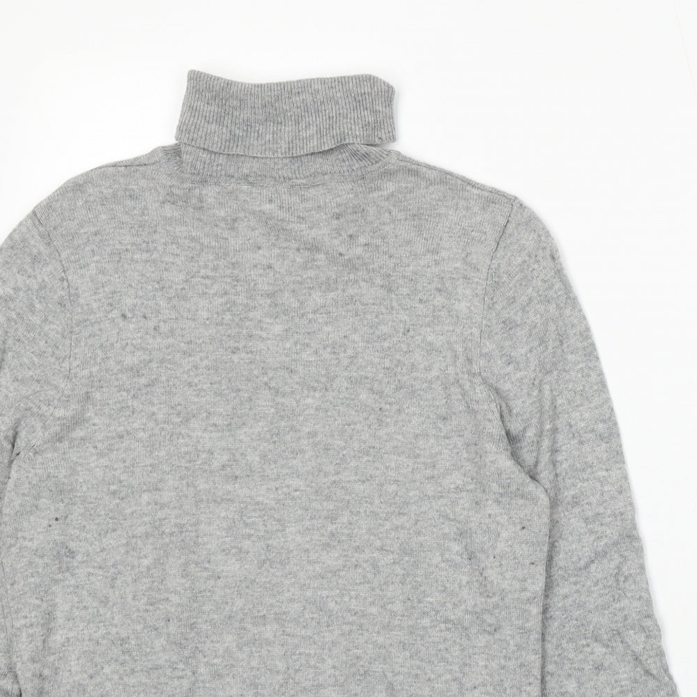 Womens UK Size 10 BHS Grey Pullover Jumper