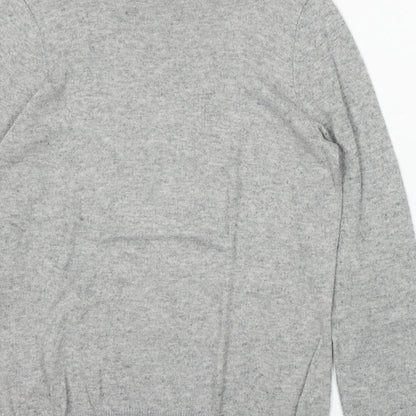 Womens UK Size 10 BHS Grey Pullover Jumper