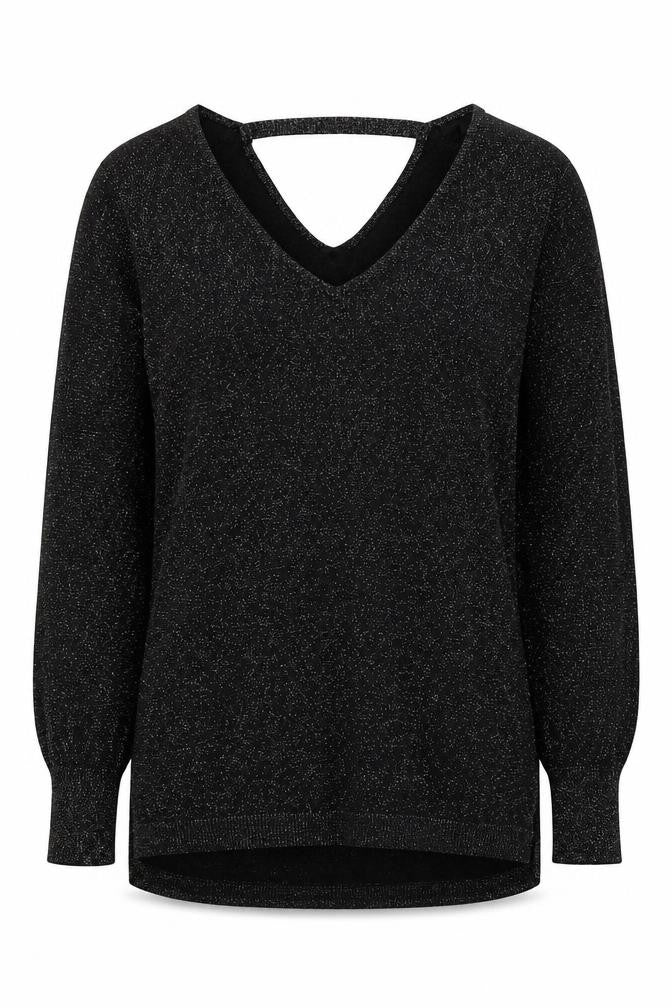 Womens UK Size 12 Peacocks Black Pullover Jumper