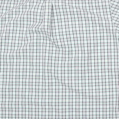 Mens UK Size L Lincoln Green  Button-Up Short Sleeve Casual Shirt
