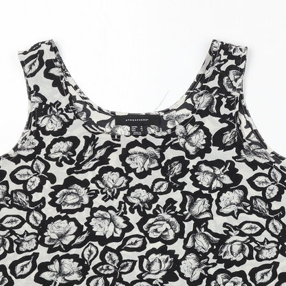 Womens UK Size 12 Atmosphere Multicoloured Basic Tank