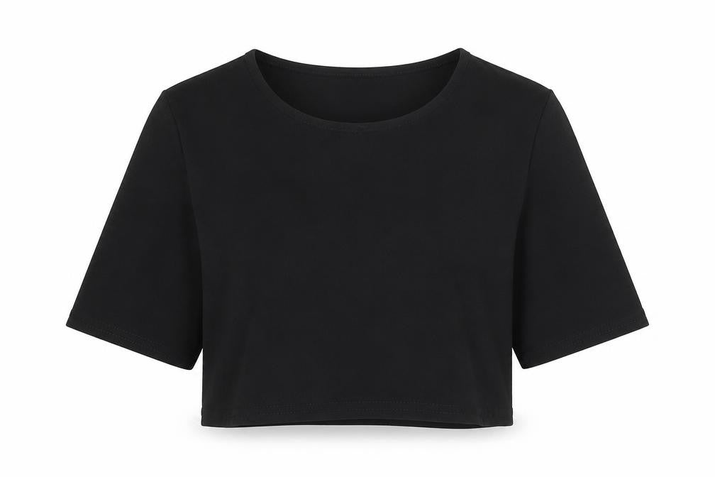 Womens UK Size 10 Nasty Gal Black Basic Blouse