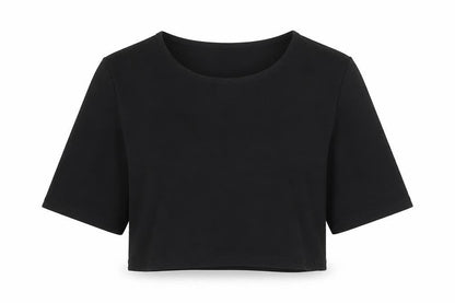 Womens UK Size 10 Nasty Gal Black Basic Blouse