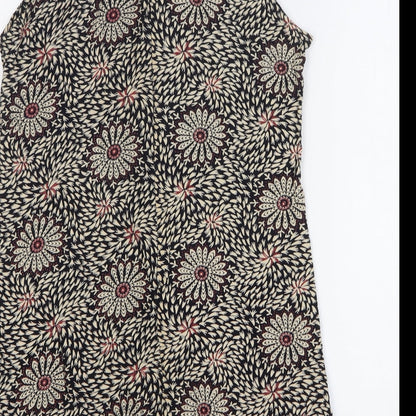 Womens UK Size 12 Glamourous Multicoloured Basic Blouse