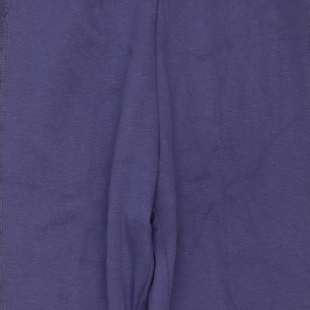 Emos Collection Womens Blue Acrylic Sweatpants Trousers Size XL L31 in Regular Drawstring