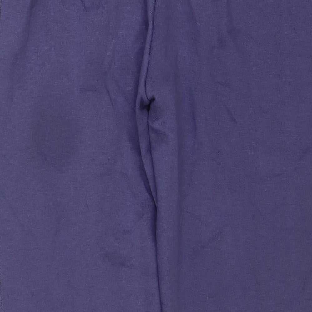 Emos Collection Womens Blue Acrylic Sweatpants Trousers Size XL L31 in Regular Drawstring