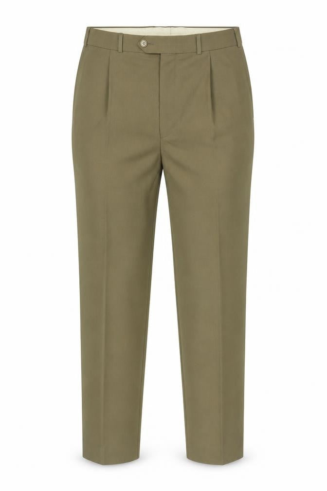Womens UK Size 38 Marks and Spencer Regular Fit  Green Trousers
