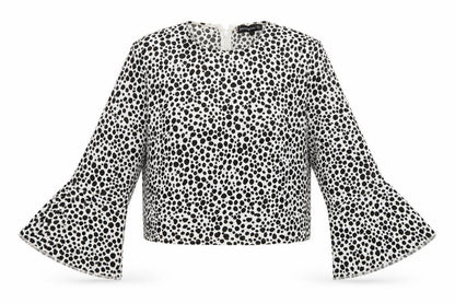 Womens UK Size 10 PRETTYLITTLETHING White Cropped T-Shirt